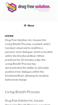 Mobile Screenshot of drugfreesolution.com